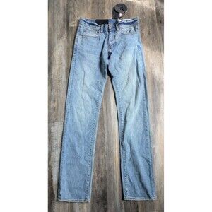 NWT Armani Exchange J13 Slim Jeans Men 28x31 Blue Straight Leg Medium Wash Denim